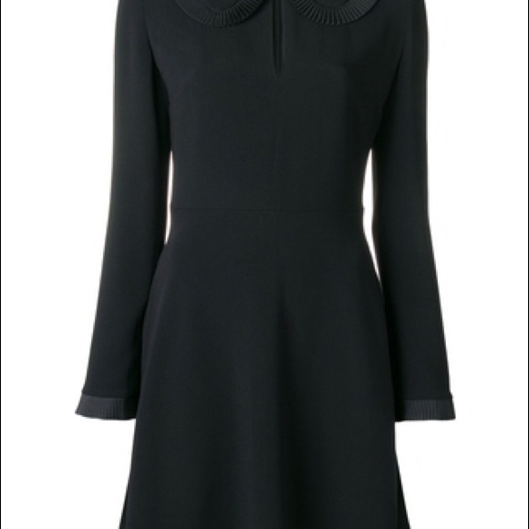 STELLA MCCARTNEY PLEATED PETER PAN COLLAR DRESS - Picture 11 of 12